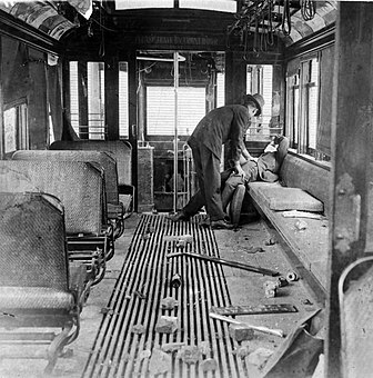 An injured scab in the Bloody Tuesday San Francisco streetcar strike.