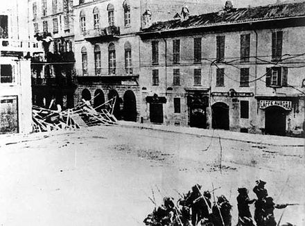 Today in Labor History May 6-10, 1898: Bread riots occurred in Milano, Italy.