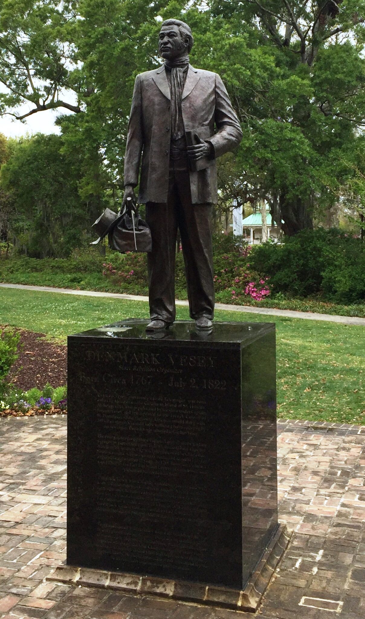 Denmark Vesey statue.
